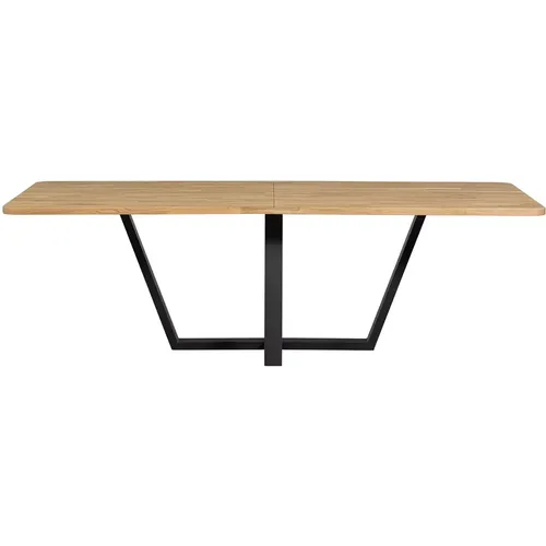 Table combinée XL en chêne pied drenthe - Woood - Modalova