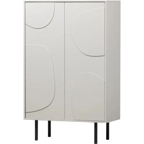 Armoire de rangement en pin brouillard Cadiz - Woood - Modalova