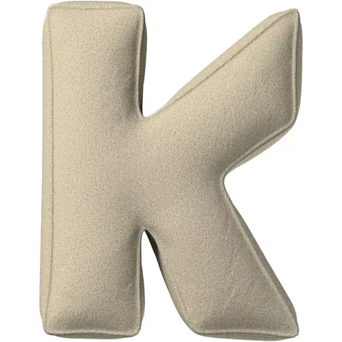 Coussin lettre K Yellow Tipi Boucle - Yellow Tipi - Modalova