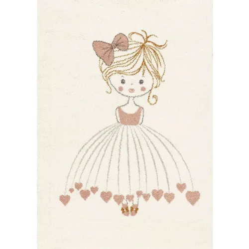 Tapis chambre Little Girl - Yellow Tipi - Modalova