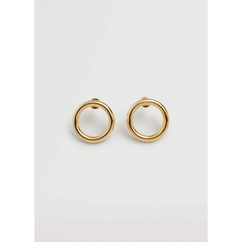 Boucles d'oreilles pendantes cercles - Mango - Modalova