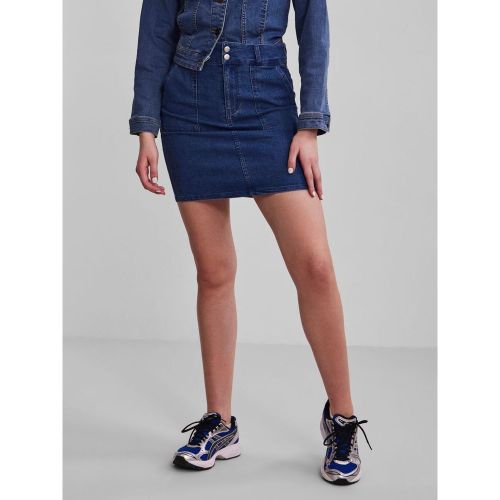 Jupe en jean PCLANA - Pieces - Modalova