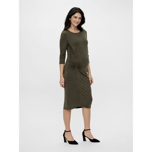 Robe mi-longue de grossesse MLARIELLA - MAMA LICIOUS - Modalova