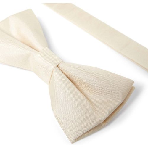 Noeud papillon twill écru - DRAEGER PARIS - Modalova