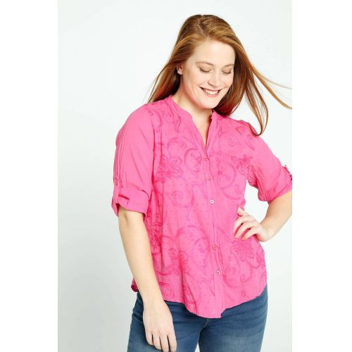 Chemise brodée - CASSIS - Modalova