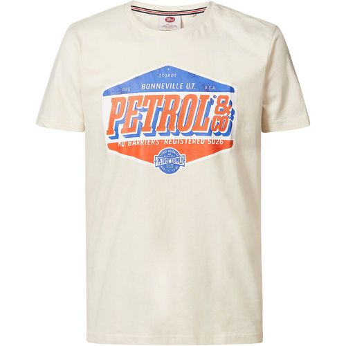 T-shirt col rond logo Petrol - PETROL INDUSTRIES - Modalova