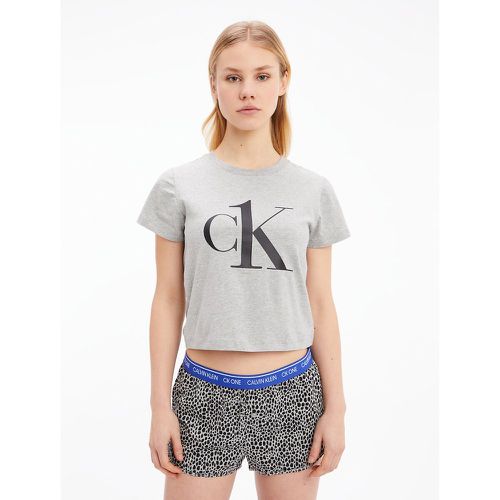 Pyjashort en coton - Calvin Klein - Modalova