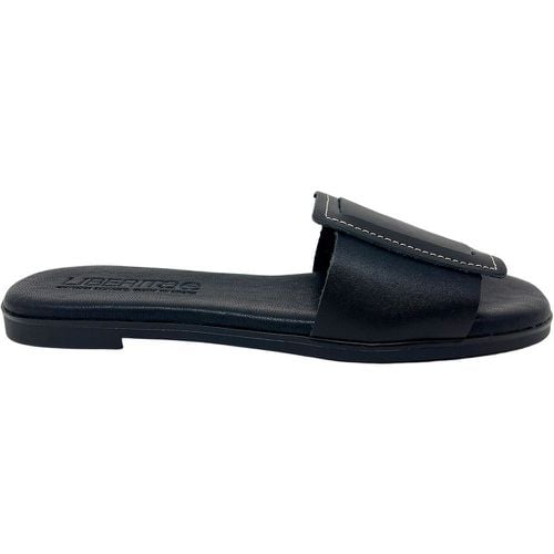 Sandales plates en cuir TRIVIA - LIBERITAE - Modalova