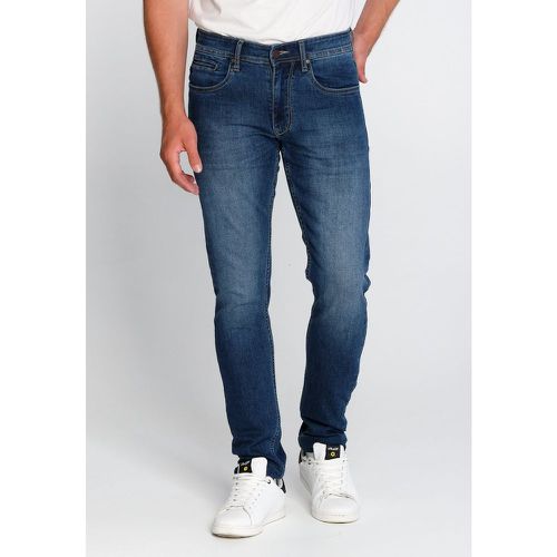 Jeans uni coton coupe slim - J&JOY - Modalova
