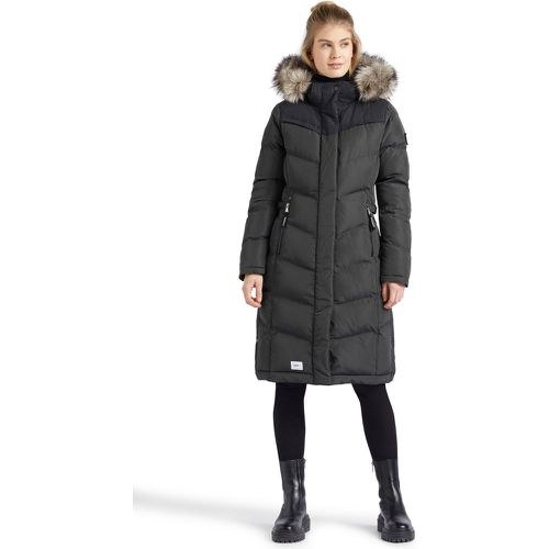 Manteau avec capuche amovible et fausse fourrure LUBECK LONG5 - KHUJO - Modalova