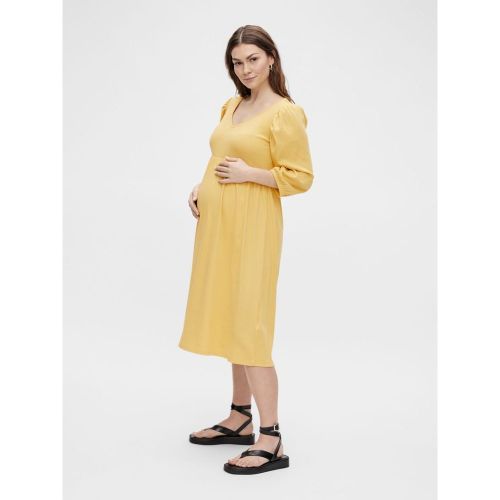 Robe mi-longue de grossesse MLSANJA - MAMA LICIOUS - Modalova