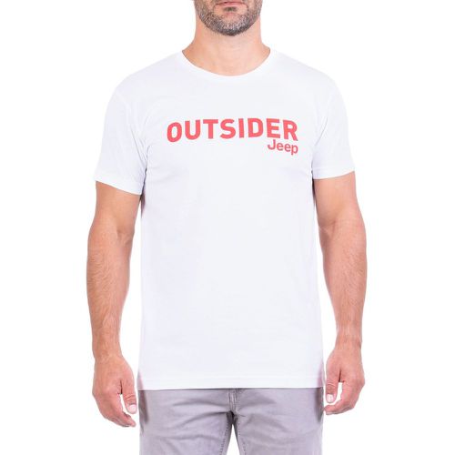 Tee shirt avec imprimé « outsider » j20s - Jeep - Modalova