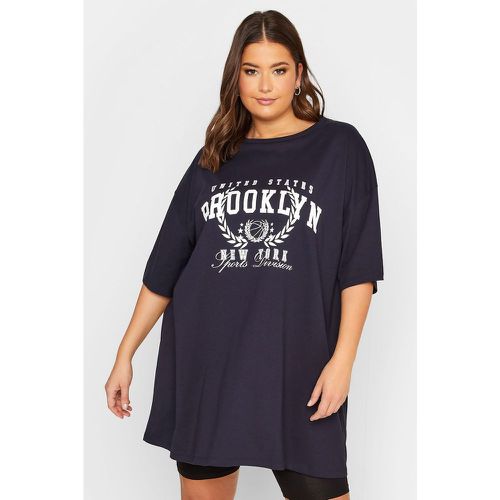 T-shirt style tunique oversize 'Brooklyn' - YOURS CLOTHING - Modalova