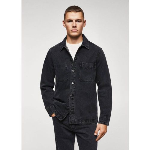 Surchemise jean poches - mango man - Modalova