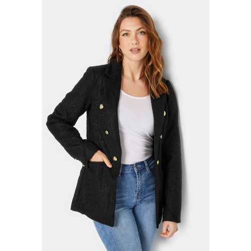 Blazer boutonné bouclé - LONG TALL SALLY - Modalova