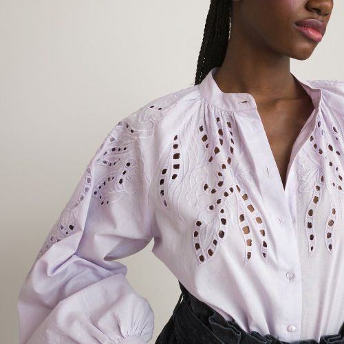 Chemise, col mao, manches longues - LA REDOUTE COLLECTIONS - Modalova