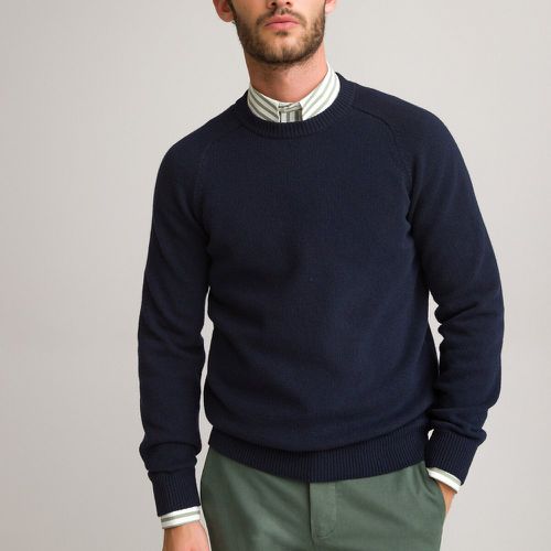 Pull col rond lambswool, made in Europe - LA REDOUTE COLLECTIONS - Modalova