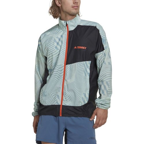 Veste coupe-vent de trail imprimée Terrex - adidas performance - Modalova