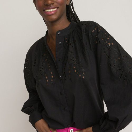 Chemise, col mao, manches longues - LA REDOUTE COLLECTIONS - Modalova