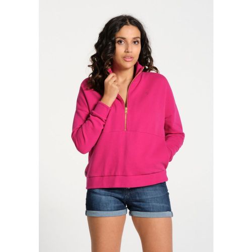 Sweatshirt Selva Fuschia Red - J&JOY - Modalova