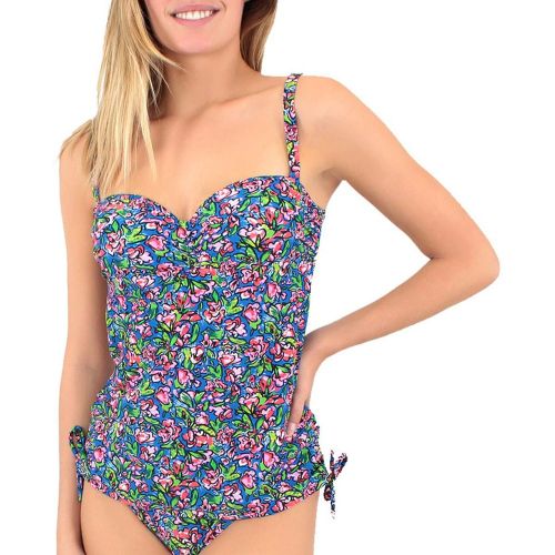 Haut de maillot tankini à coques avec armatures Florenza - LAURA BY JANINE ROBIN - Modalova