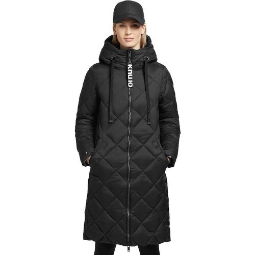 Manteau avec capuche haute et cordon de serrage élastique LENNJA - KHUJO - Modalova