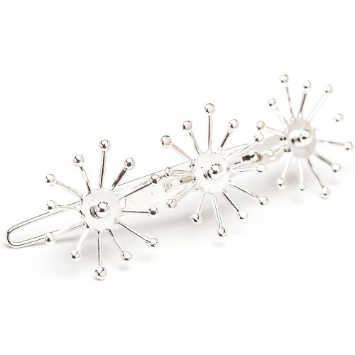 Barrette flocons plaqué RHÉA - MONSIEUR SIMONE - Modalova