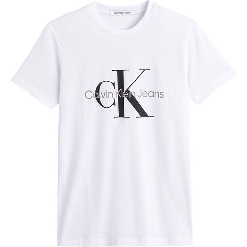 T-shirt col rond Core Monogram - Calvin Klein Jeans - Modalova
