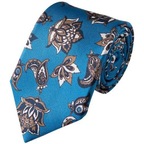 Cravate à motifs cachemires en soie, Made in France - ATELIER F&B - Modalova