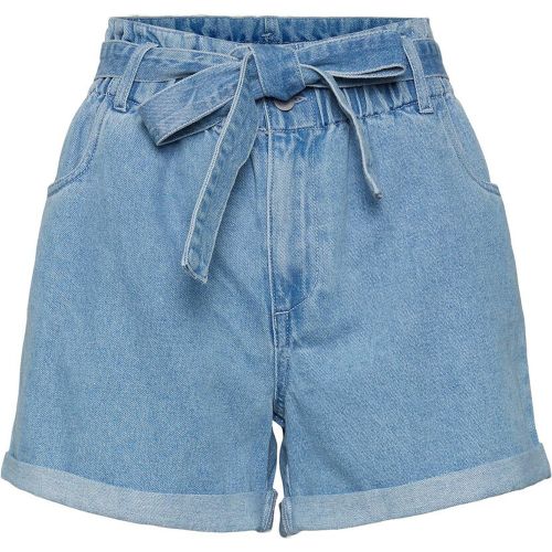 Short En Jean À Nouer - Vero Moda - Modalova