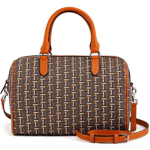 Sac bowling Camille en toile monogramme - Le Tanneur - Modalova