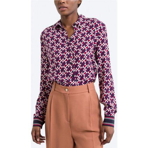 Chemise imprimée, manches longues - Tommy Hilfiger - Modalova