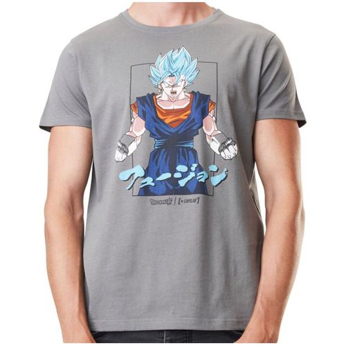 Tee Shirt coton Dragon Ball Super Gogeta - CAPSLAB - Modalova