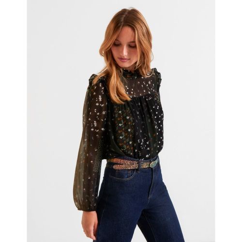 Blouse à imprimé patchwork - ICODE - Modalova