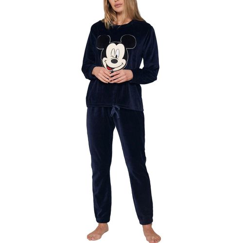 Pyjama velours tenue d'intérieur haut pantalon Mickey College DISNEY - ADMAS - Modalova
