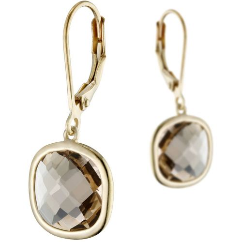 Boucles d'oreilles dormeuses Sissi en argent 925, dorure or 18K, 2.7g - CLIO BLUE - Modalova