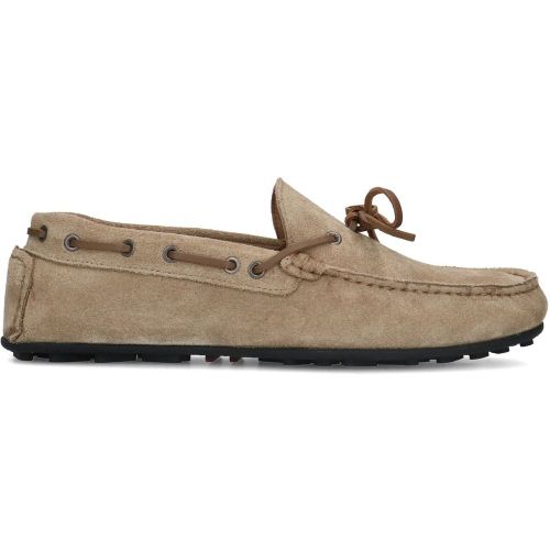 Mocassins en daim avec détail corde - SACHA - Modalova