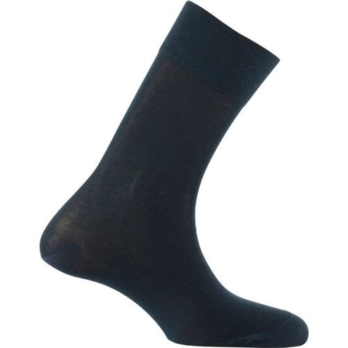 Mi-chaussettes unies 100% Coton fil d'écosse - KINDY - Modalova
