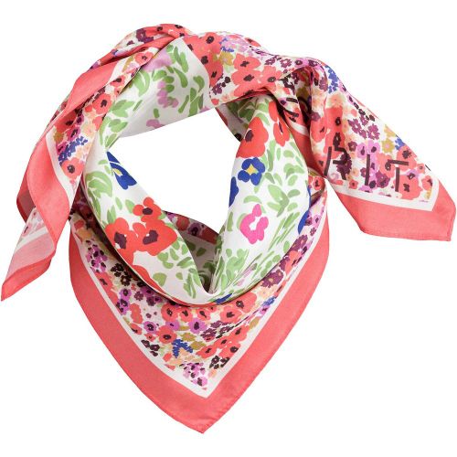 Petit foulard carré Flower Bandana - Esprit - Modalova