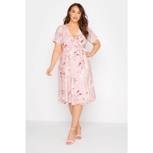 Robe floral cache-coeur - YOURS CLOTHING - Modalova