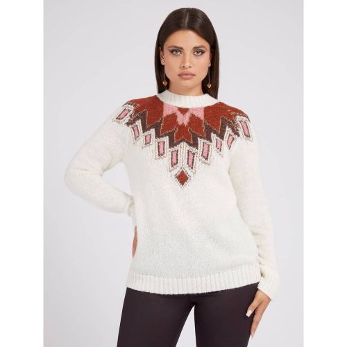 Pull Laine Mélangée - Guess - Modalova