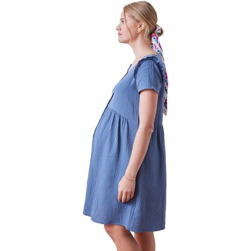Robe de grossesse et d'allaitement gaze de coton - VERTBAUDET - Modalova