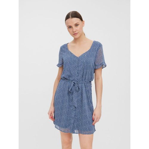 Robe à manches courtes À pois - Vero Moda - Modalova