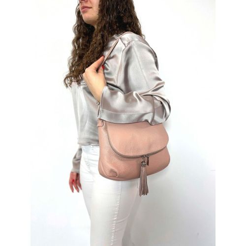 Sac à main bandoulière à rabat en cuir - SYLVAIN LEFEBVRE - Modalova