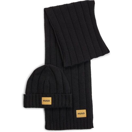 Écharpe et bonnet ZANTON SET-1 - HUGO - Modalova