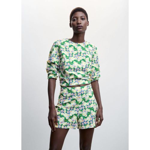 Short coton imprimé - Mango - Modalova