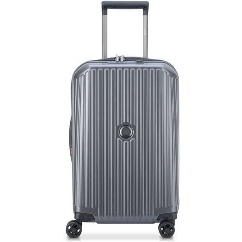 Valise cabine trolley extensible 4 doubles roues Taille : S, SECURITIME ZIP - Delsey - Modalova