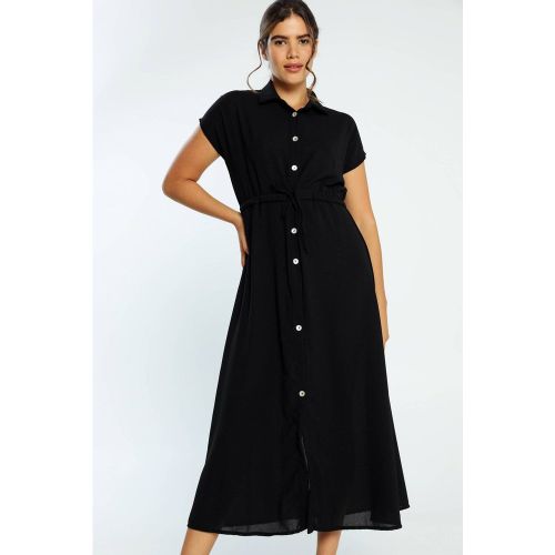 Robe chemise unie - CASSIS - Modalova