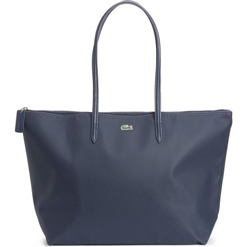 Sac cabas zippé en toile piquée L1212 - Lacoste - Modalova