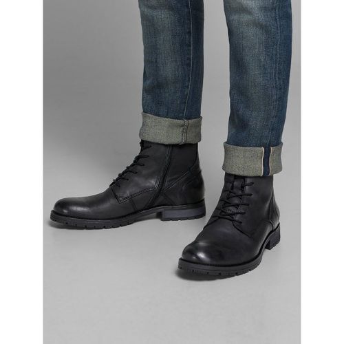 Homme Chaussures Bottes Bottes casual JFW FRANK LEATHER Boots Jack & Jones pour homme en coloris Noir 